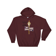 Load image into Gallery viewer, Gildan 18500 Unisex Heavy Blend Hooded Sweatshirt FRONT AND BACK