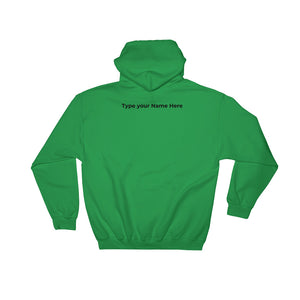 Gildan 18500 Unisex Heavy Blend Hooded Sweatshirt FRONT AND BACK