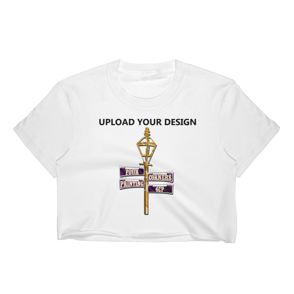 YOUR PERSONAL DESIGN (On Women's Crop Top)