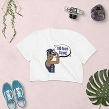 Load image into Gallery viewer, Zeta Phi Beta 100 Years Strong Women&#39;s Crop Top